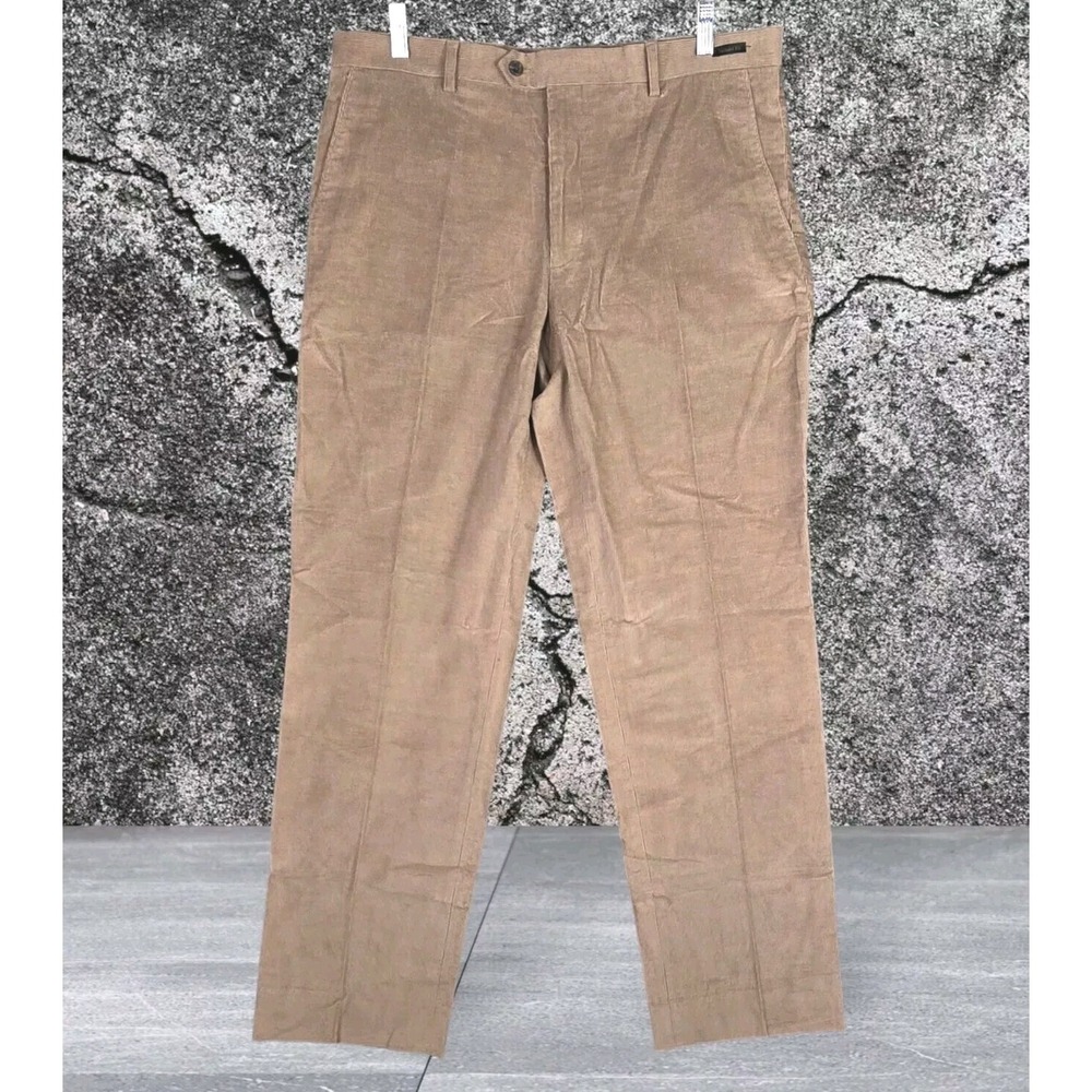 Jos. A. Bank Mens Pants Brown Size 36x32 Reserve Collection Tailored‎ Fit NWT